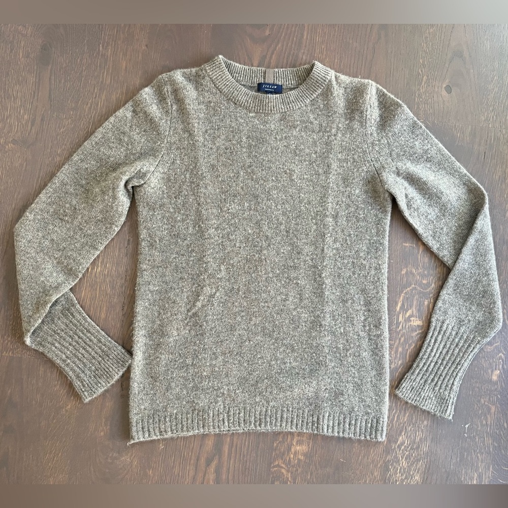 JIGSAW cashmere brown sweater size S